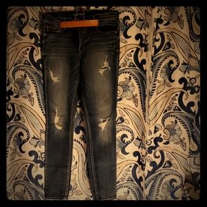 Express Mid Rise Legging Jeans